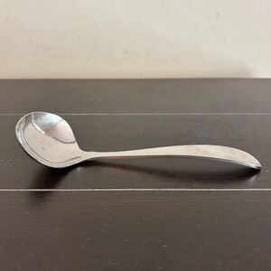 Vintage Danish 18/8 Stainless Steel Sauce Ladle Made in Denmark MCM Silver